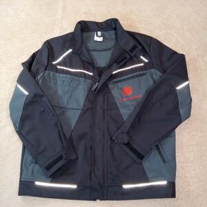 Rofa‎ Workwear Men's Chore Jacket Gray & Black Size 52N